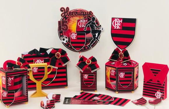 Arquivo de Corte Digital Silhouette Futebol Festa Flamengo