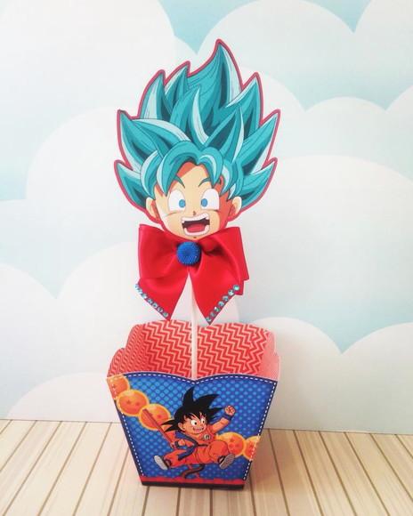 Arquivo de Corte Digital Silhouette Goku Luxo