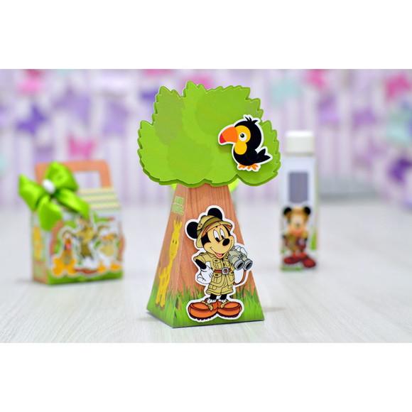 Arquivo de Corte Digital Silhouette Mickey Safari Luxo