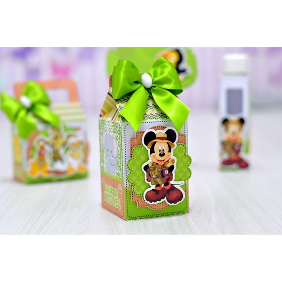 Arquivo de Corte Digital Silhouette Mickey Safari Luxo