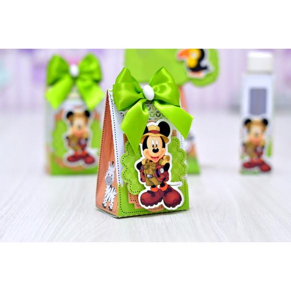 Arquivo de Corte Digital Silhouette Mickey Safari Luxo
