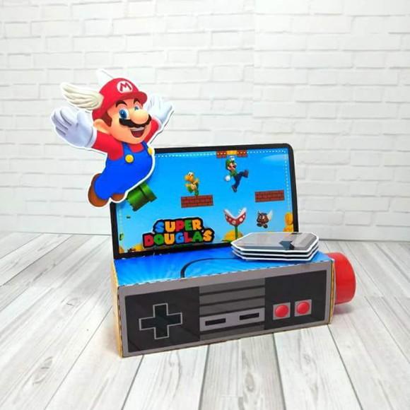 Arquivo de Corte Digital Silhouette Super Mario Luxo