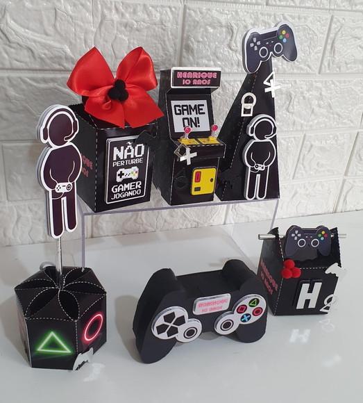 Arquivo de Corte Digital Silhouette Video Game Luxo