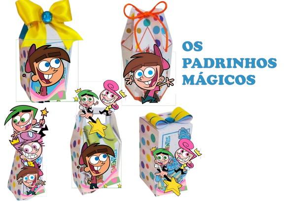 Arquivo de Corte Digital Studio os Padrinhos Mágicos