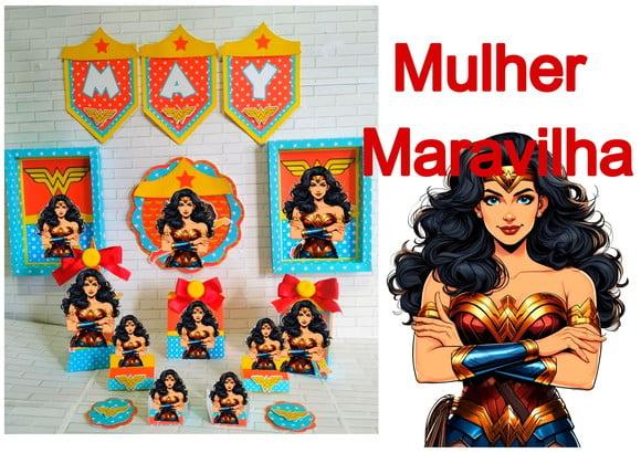 Arquivo de Corte Digital Studio Mulher Maravilha 2024