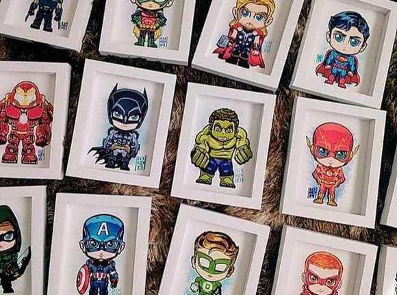 Arquivo de Corte Quadrinhos Super Herois