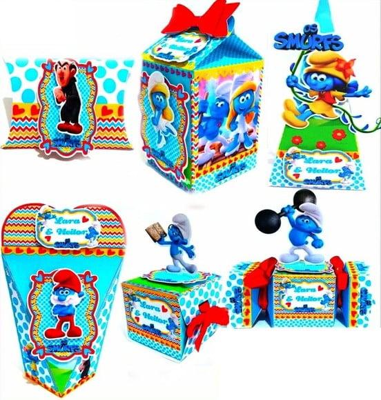 Arquivo de Corte Silhouette os Smurfs