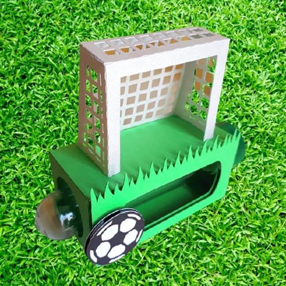 Arquivo de Corte Silhouette Trave de Futebol para Tubete
