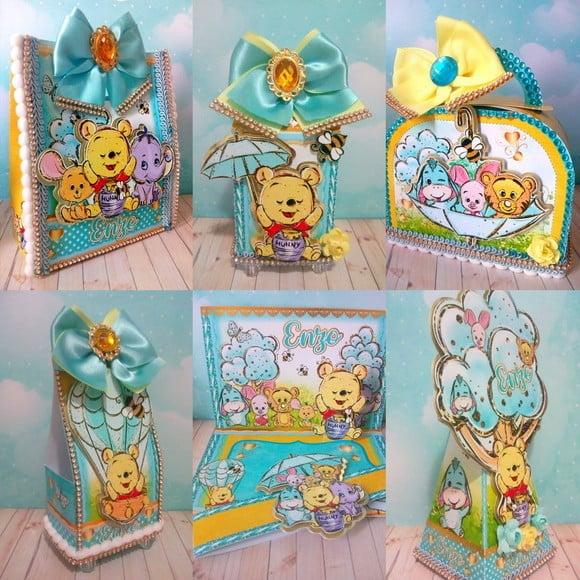 Arquivo de Corte Ursinho Pooh Studio e pdf