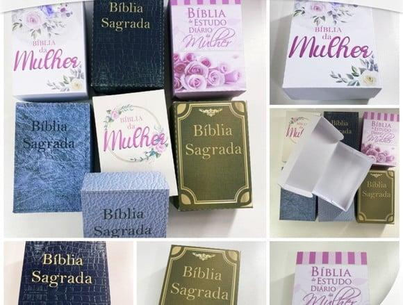 Arquivo Digital Caixas Biblia para 6 Doces Studio