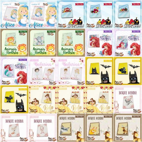 Arquivo Digital Combo Capas de Caderno