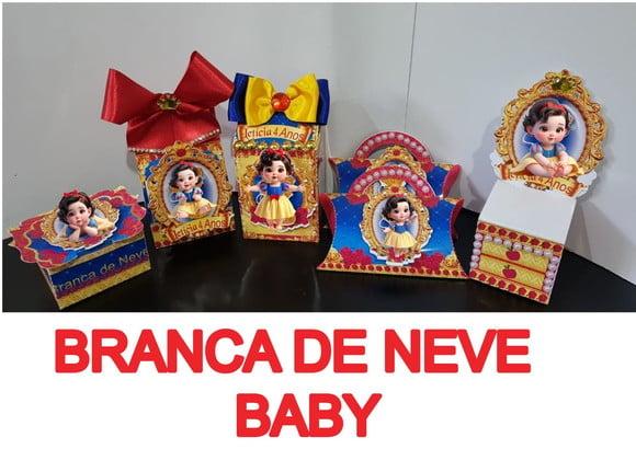 Arquivo Digital de Corte Branca de Neve Baby Studio