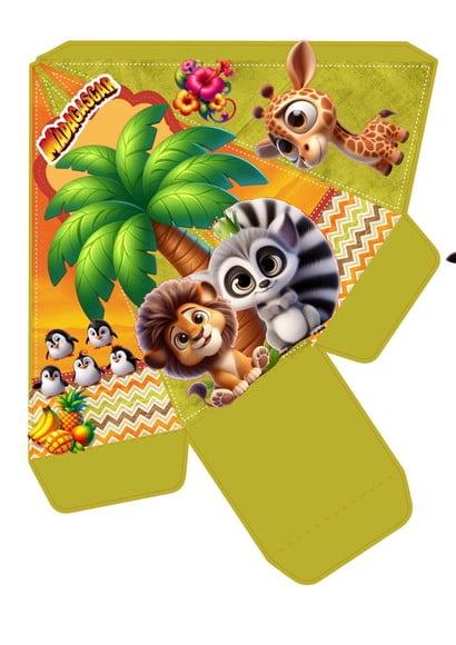 Arquivo Digital de Corte Madagascar Baby Studio