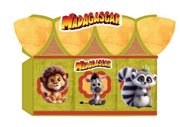 Arquivo Digital de Corte Madagascar Baby Studio