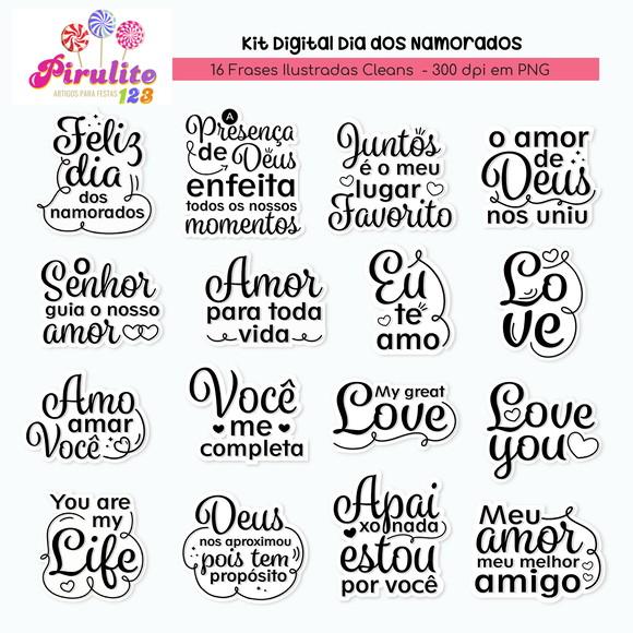 Arquivo Digital Frases para Dia dos Namorados Luxo