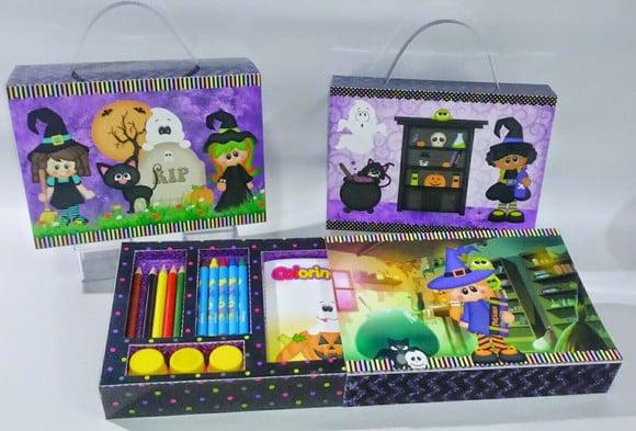 Arquivo Digital Kit Diversão Maletinha Halloween