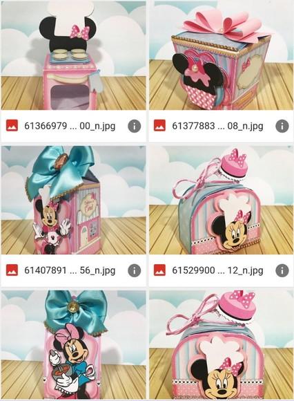 Arquivo Digital Minnie Confeiteira Studio e pdf
