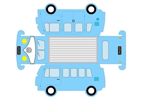 Arquivo Digital pdf Tesorete Caixa Kombi Azul Guloseima