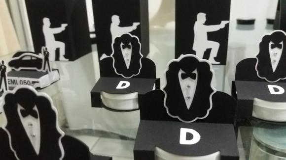 Arquivo Digital Silhouette 007 James Bond Festa em Casa