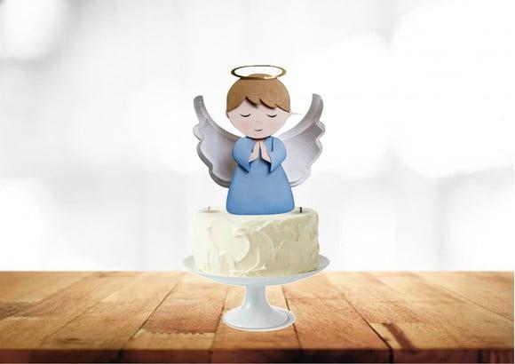 Arquivo Digital Silhouette Anjinho 3d em Camadas Luxo