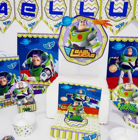 Arquivo Digital Silhouette Buzz Toy Store Festa em Casa
