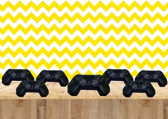 Arquivo Digital Silhouette Caixa Controle Playstation