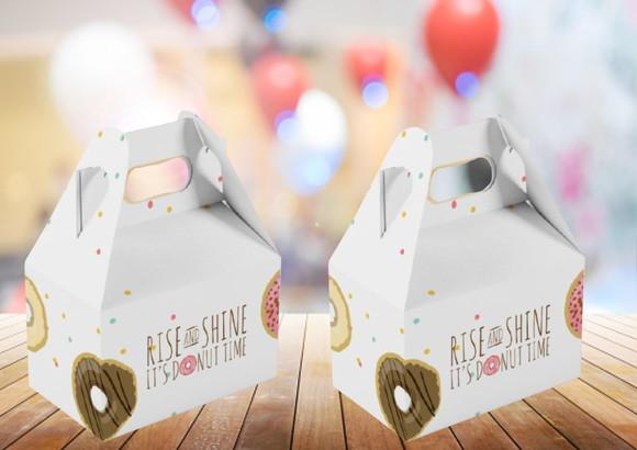 Arquivo Digital Silhouette Caixa Donuts Luxo
