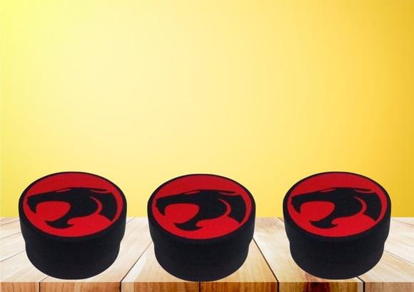Arquivo Digital Silhouette Caixa Redonda Logo Thundercats