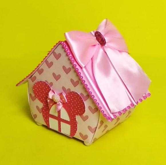 Arquivo Digital Silhouette Casinha Minnie Luxo