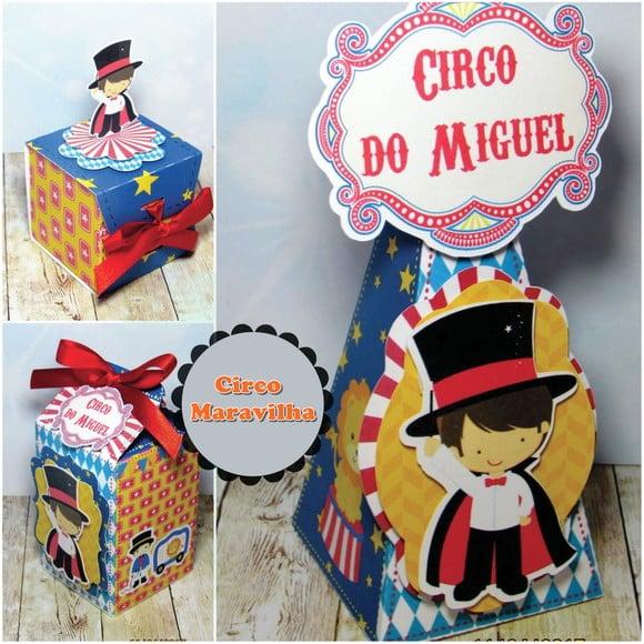 Arquivo Digital Silhouette Circo Maravilha Menino Luxo