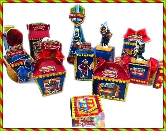 Arquivo Digital Silhouette Festa Clash Royale Completa