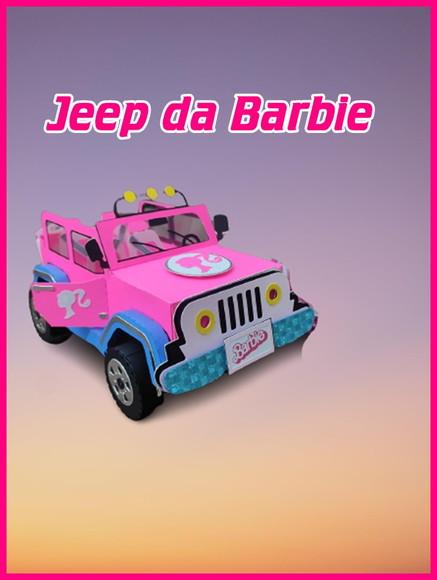Arquivo Digital Silhouette Jeep da Barbie Luxo