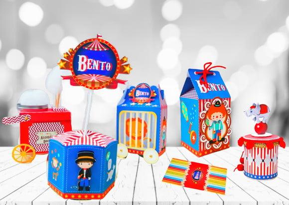 Arquivo Digital Silhouette Kit Circo Vintage Luxo