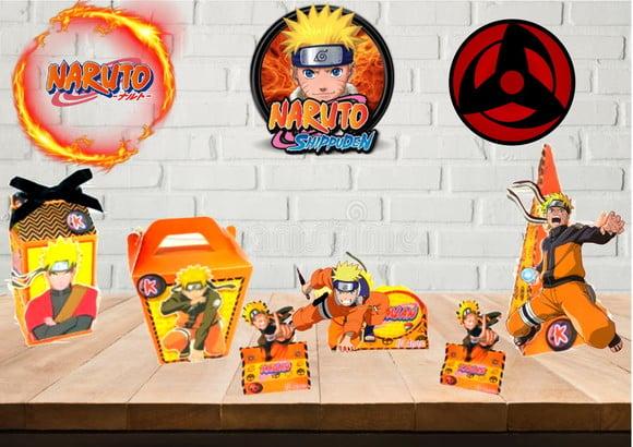 Arquivo Digital Silhouette Naruto Completo com Porta Latinha