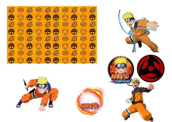 Arquivo Digital Silhouette Naruto Completo com Porta Latinha