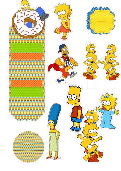 Arquivo Digital Silhouette os Simpsons Exclusivo Luxo