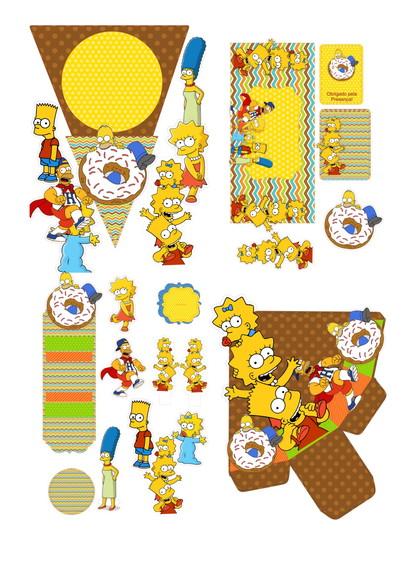 Arquivo Digital Silhouette os Simpsons Exclusivo Luxo