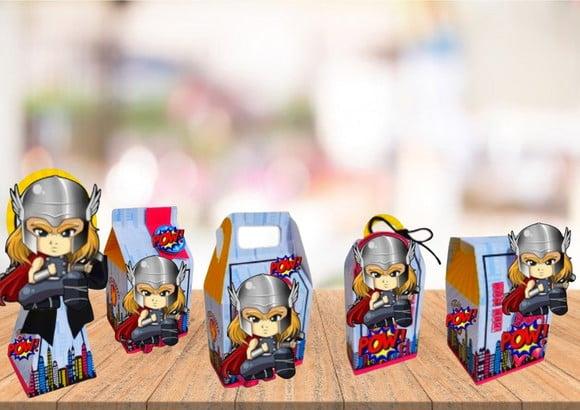 Arquivo Digital Silhouette Thor Baby