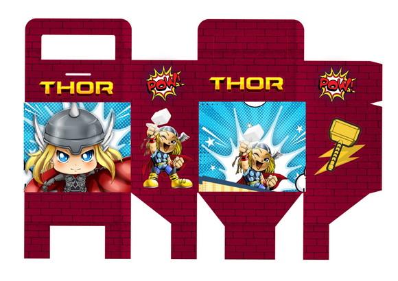 Arquivo Digital Silhouette Thor Cute Exclusivo com Martelo