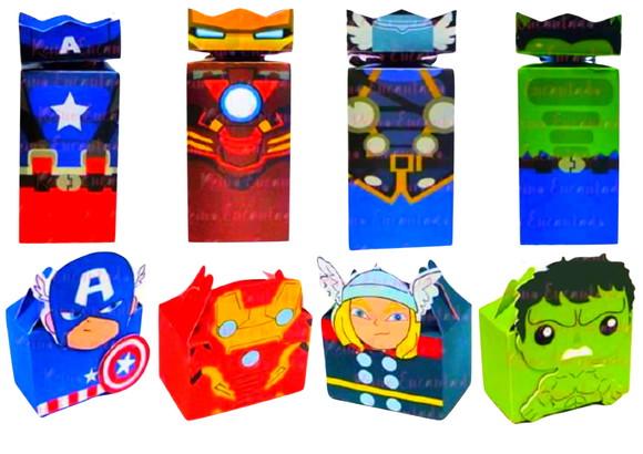 Arquivo Digital Silhouette Vingadores Luxo
