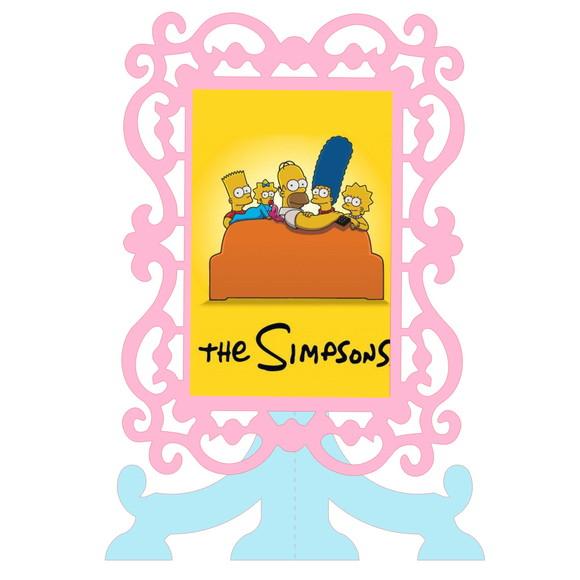 Arquivo Digital Studio Silhouette os Simpsons Luxo