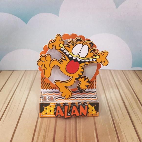 Arquivo Gato Garfield pdf Corte Manual