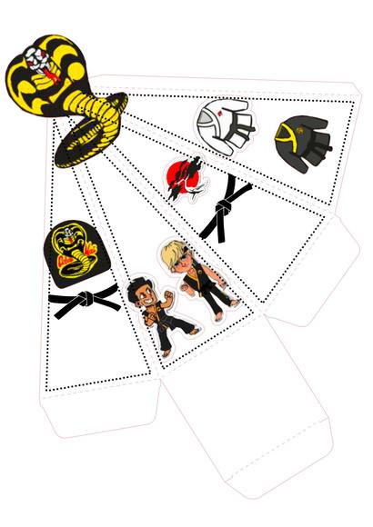 Arquivo Máquina Silhouette Festa Cobra Kai- Karate Kid