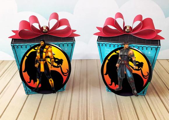 Arquivo Máquina Silhouette Festa Gamer Mortal Kombat