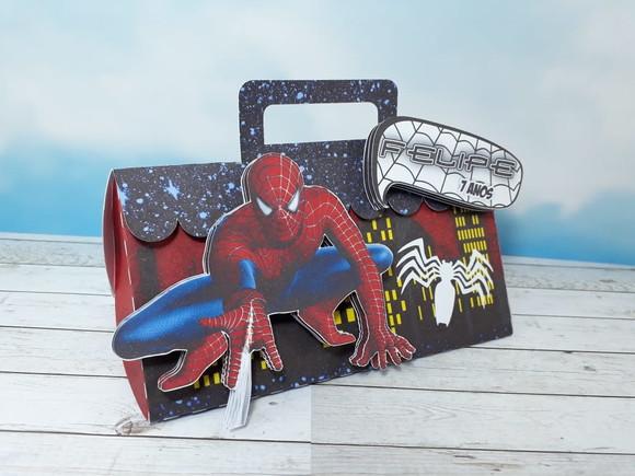 Arquivo Máquina Silhouette Homem Aranha Luxo