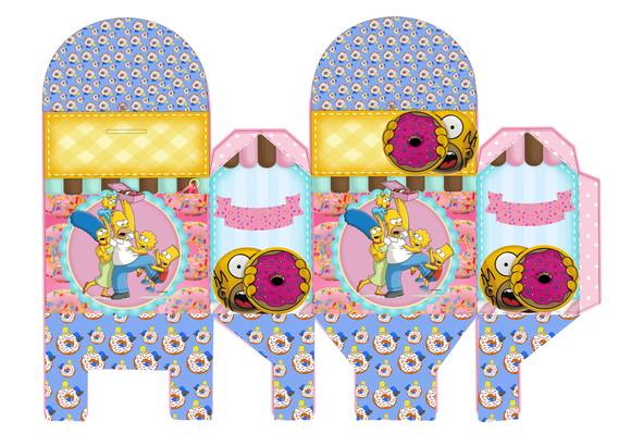 Arquivo os Simpsons pdf Corte Manual Festa em Casa