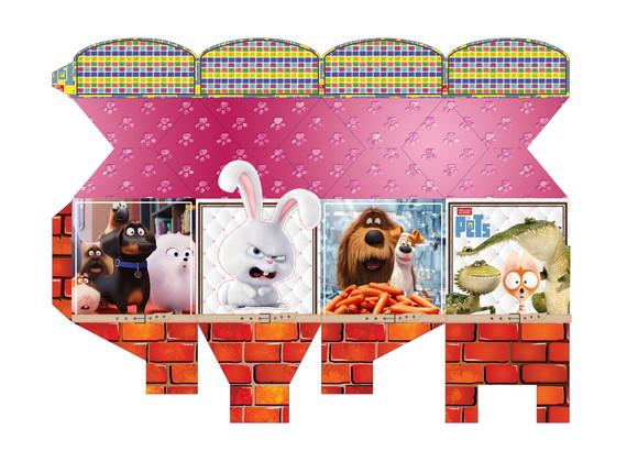 Arquivo Pets a Vida Secreta pdf Corte Manual Festa em Casa