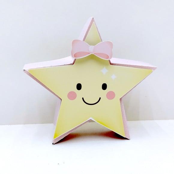 Arquivo Silhouette Caixa Estrelinha Linda Luxo