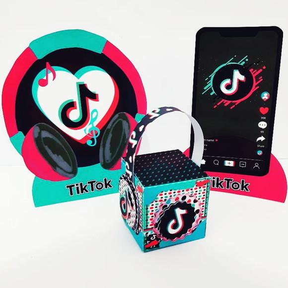 Arquivo Silhouette Festa em Casa Tik Tok