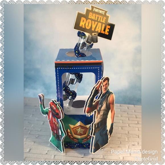 Arquivo Silhouette Festa Fortnite Luxo
